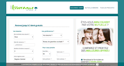Desktop Screenshot of monassuranceparinternet.com